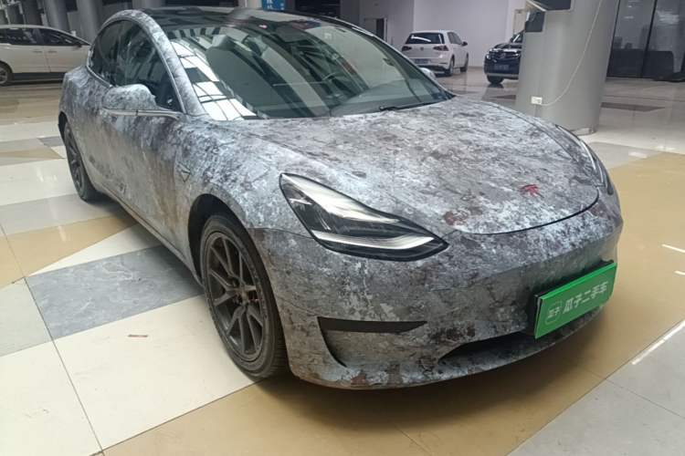 Used Tesla Model 3 2020 Revised Version Standard Range Rear-Wheel Drive – Upgraded Edition Front Right 45 Deg