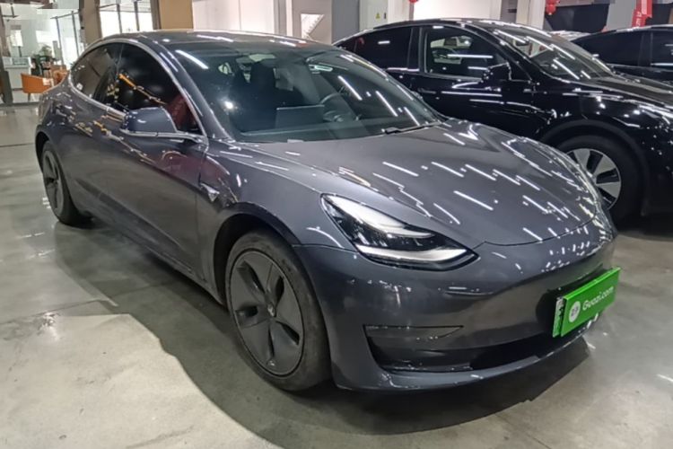 Used Tesla Model 3 2020 Refreshed Version Long-Range Rear-Wheel Drive Front Right 45 Deg