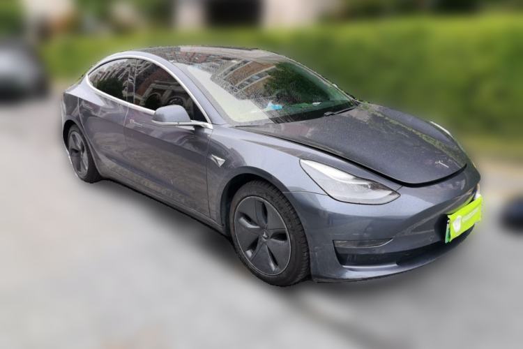 Used Tesla Model 3 2020 Refreshed Version Long-Range Rear-Wheel Drive Front Right 45 Deg