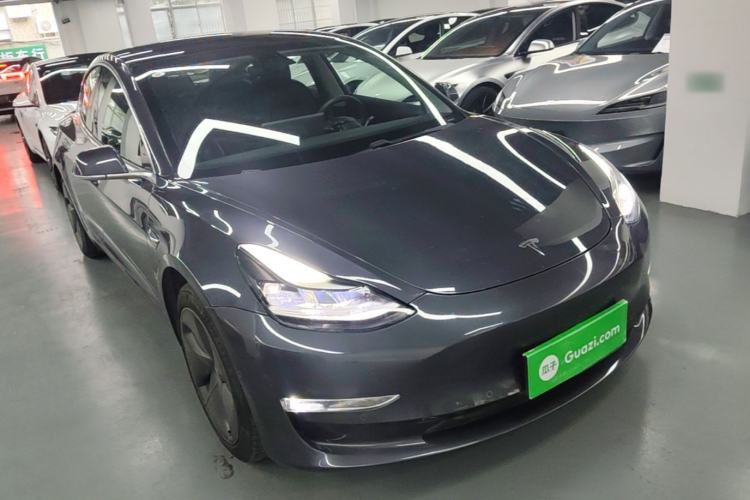 Used Tesla Model 3 2020 Refreshed Version Long-Range Rear-Wheel Drive Front Right 45 Deg