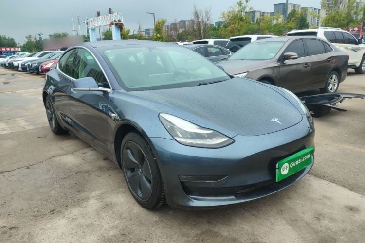 Used Tesla Model 3 2020 Refreshed Version Long-Range Rear-Wheel Drive Front Right 45 Deg