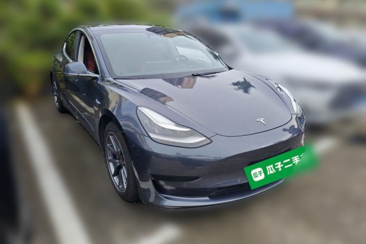 Used Tesla Model 3 2020 Standard Range Rear-Wheel Drive Upgraded Version Front Right 45 Deg