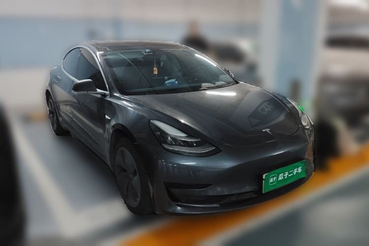 Used Tesla Model 3 2020 Standard Range Rear-Wheel Drive Upgraded Version Front Right 45 Deg
