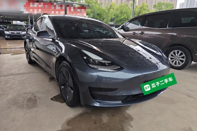 Used Tesla Model 3 2020 Standard Range Rear-Wheel Drive Upgraded Version Front Right 45 Deg