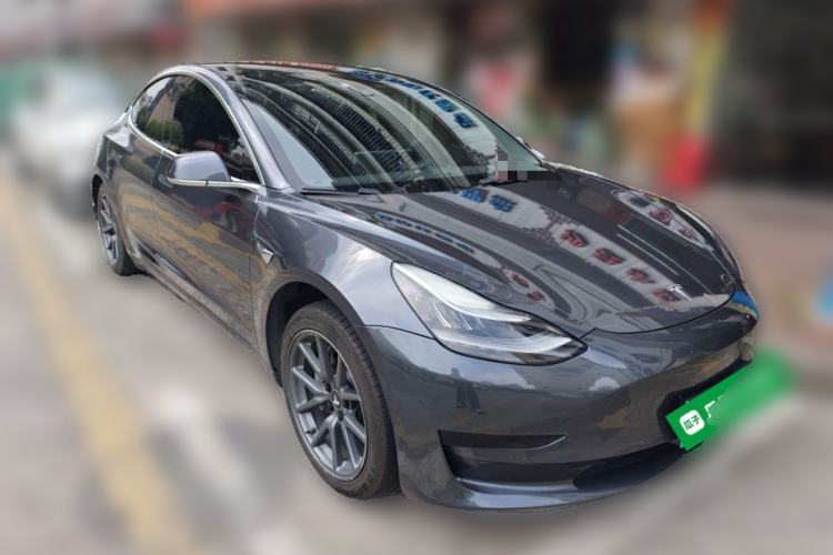 Used Tesla Model 3 2020 Standard Range Rear-Wheel Drive Upgraded Version Front Right 45 Deg