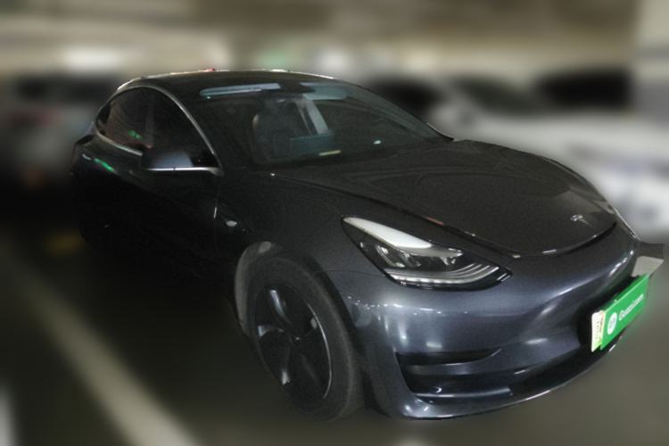 Used Tesla Model 3 2020 Standard Range Rear-Wheel Drive Upgraded Version Front Right 45 Deg
