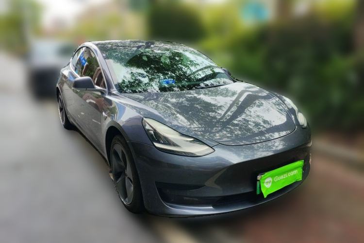 Used Tesla Model 3 2020 Standard Range Rear-Wheel Drive Upgraded Version Front Right 45 Deg