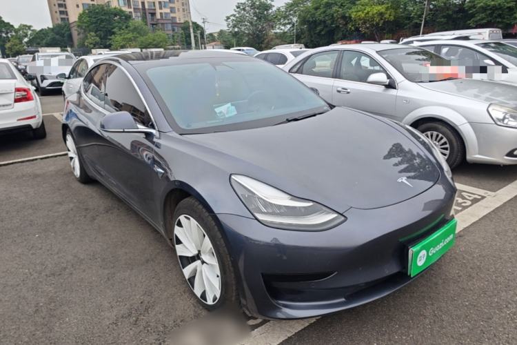 Used Tesla Model 3 2020 Standard Range Rear-Wheel Drive Upgraded Version Front Right 45 Deg