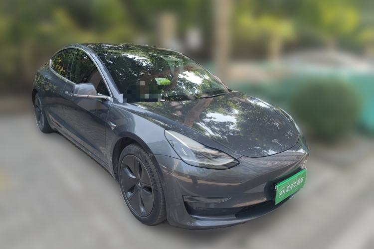 Used Tesla Model 3 2020 Refreshed Version Long-Range Rear-Wheel Drive Front Right 45 Deg