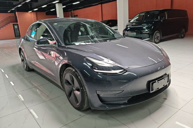 Used Tesla Model 3 2020 Refreshed Version Long-Range Rear-Wheel Drive Front Right 45 Deg