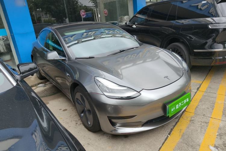 Used Tesla Model 3 2020 Revised Version Standard Range Rear-Wheel Drive – Upgraded Edition Front Right 45 Deg