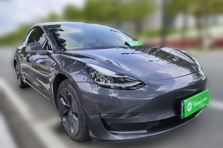 Used Tesla Model 3 2020 Refreshed Version Long-Range Rear-Wheel Drive Front Right 45 Deg