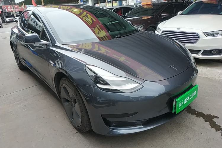 Used Tesla Model 3 2020 Standard Range Rear-Wheel Drive Upgraded Version Front Right 45 Deg