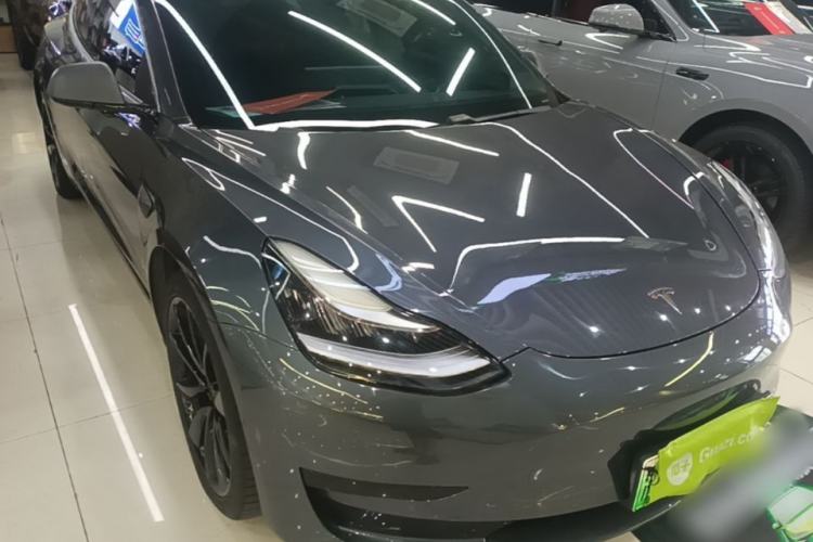 Used Tesla Model 3 2020 Revised Version Standard Range Rear-Wheel Drive – Upgraded Edition Front Right 45 Deg