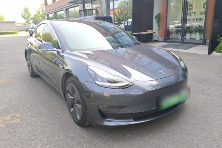 Used Tesla Model 3 2020 Refreshed Version Long-Range Rear-Wheel Drive Front Right 45 Deg