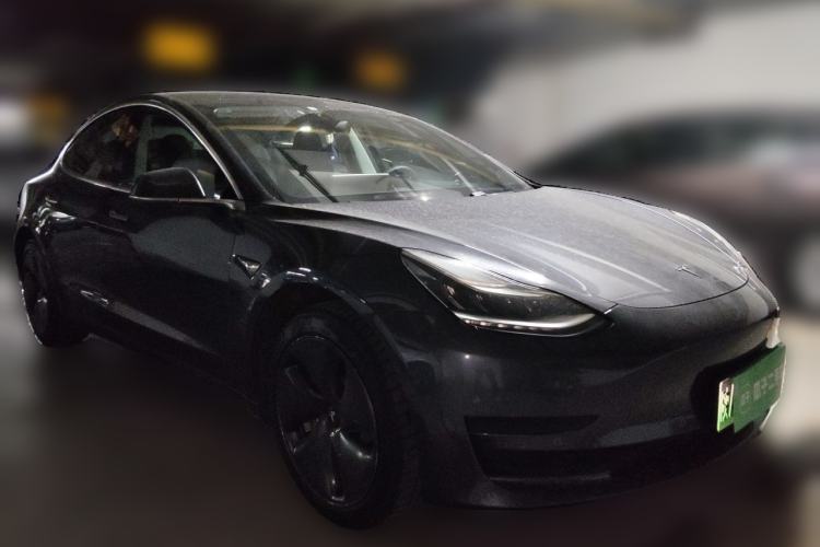 Used Tesla Model 3 2020 Standard Range Rear-Wheel Drive Upgraded Version Front Right 45 Deg