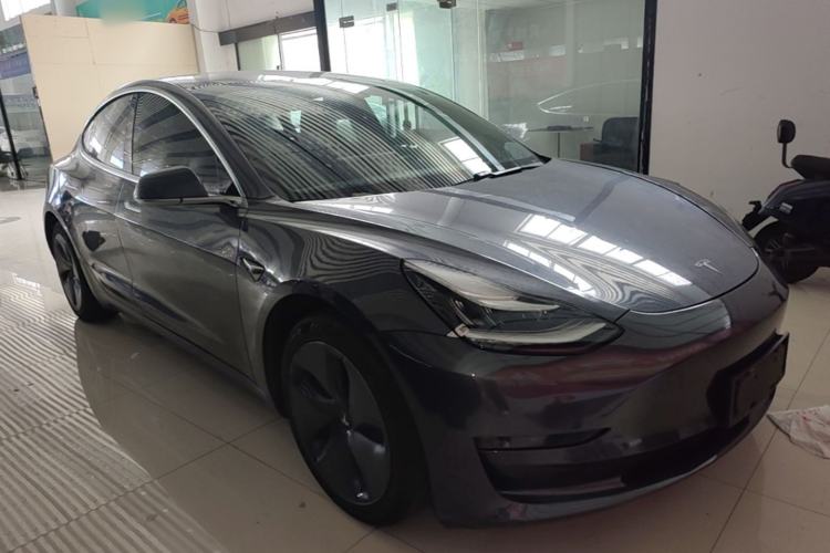Used Tesla Model 3 2020 Refreshed Version Long-Range Rear-Wheel Drive Front Right 45 Deg