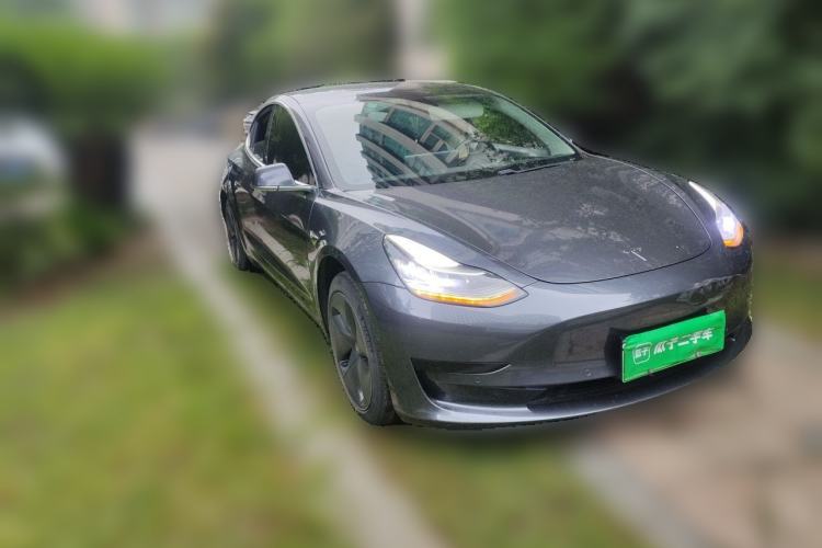 Used Tesla Model 3 2020 Standard Range Rear-Wheel Drive Upgraded Version Front Right 45 Deg