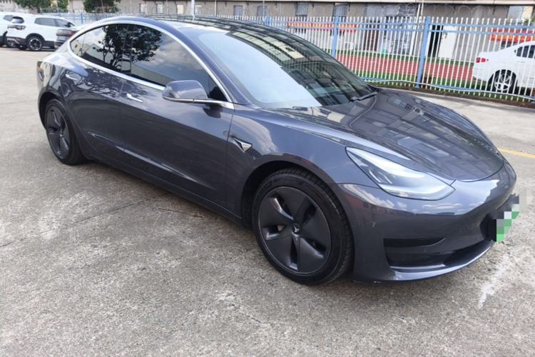 Used Tesla Model 3 2020 Standard Range Rear-Wheel Drive Upgraded Version Front Right 45 Deg