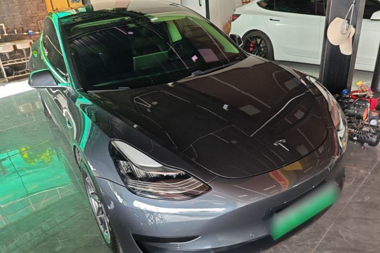 Used Tesla Model 3 2020 Standard Range Rear-Wheel Drive Upgraded Version Front Right 45 Deg