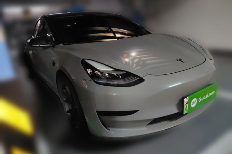 Used Tesla Model 3 2020 Standard Range Rear-Wheel Drive Upgraded Version Front Right 45 Deg