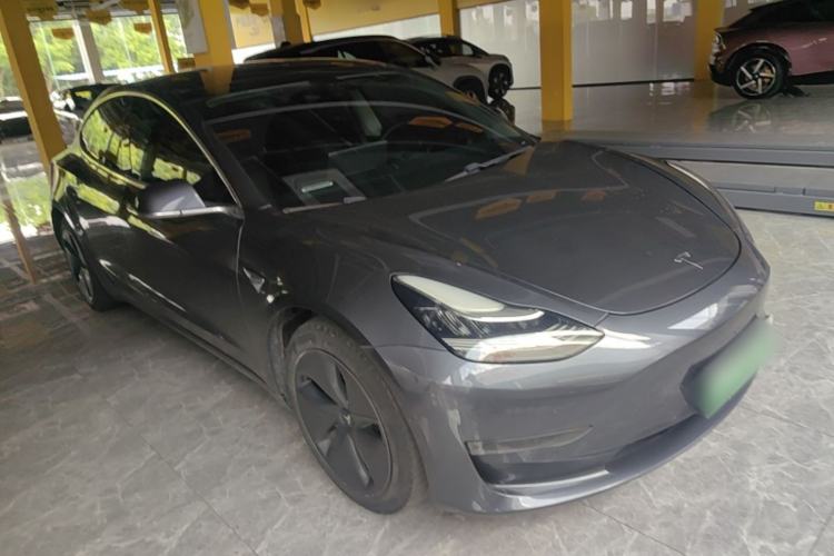 Used Tesla Model 3 2020 Refreshed Version Long-Range Rear-Wheel Drive Front Right 45 Deg