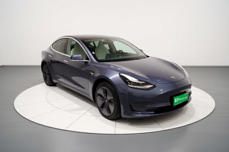 Used Tesla Model 3 2020 Refreshed Version Long-Range Rear-Wheel Drive Front Right 45 Deg