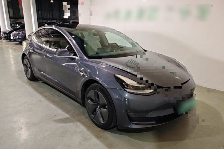 Used Tesla Model 3 2020 Refreshed Version Long-Range Rear-Wheel Drive Front Right 45 Deg
