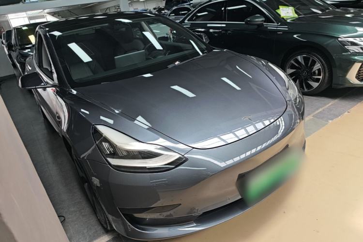 Used Tesla Model 3 2020 Standard Range Rear-Wheel Drive Upgraded Version Front Right 45 Deg