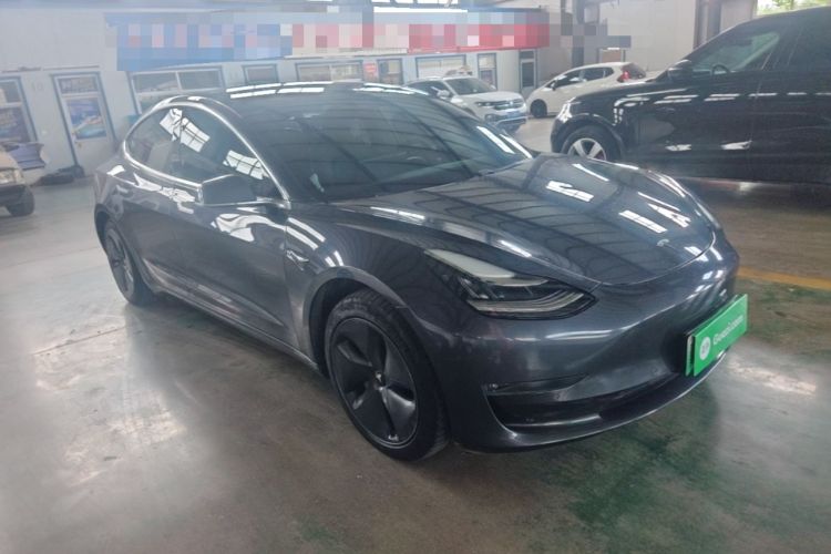Used Tesla Model 3 2020 Refreshed Version Long-Range Rear-Wheel Drive Front Right 45 Deg