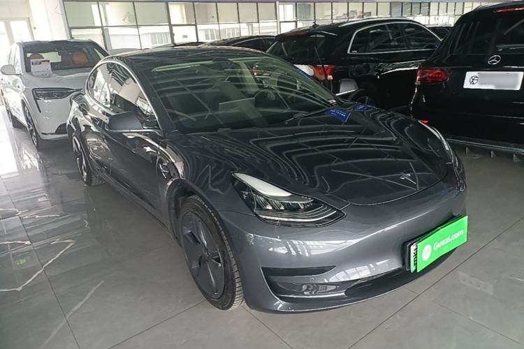 Used Tesla Model 3 2020 Revised Version Standard Range Rear-Wheel Drive – Upgraded Edition Front Right 45 Deg