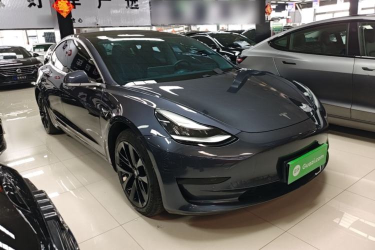Used Tesla Model 3 2020 Revised Version Standard Range Rear-Wheel Drive – Upgraded Edition Front Right 45 Deg