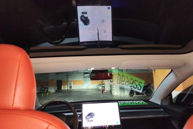 Used Tesla Model 3 2020 Standard Range Rear-Wheel Drive Upgraded Version Headliner