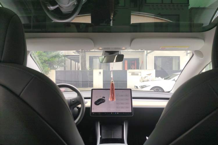 Used Tesla Model 3 2020 Revised Version Standard Range Rear-Wheel Drive – Upgraded Edition Headliner