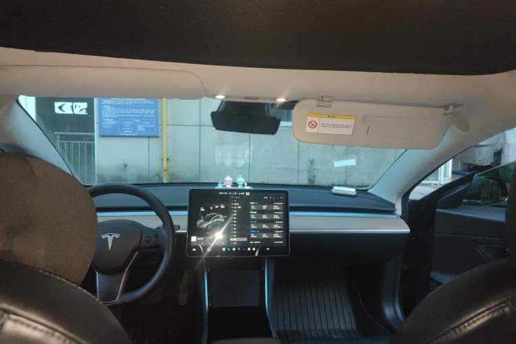 Used Tesla Model 3 2020 Standard Range Rear-Wheel Drive Upgraded Version Headliner
