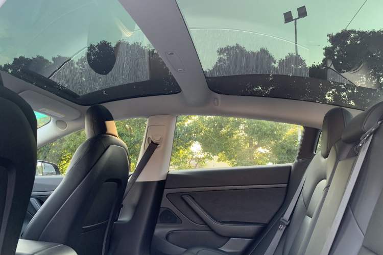 Used Tesla Model 3 2020 Standard Range Rear-Wheel Drive Upgraded Version Headliner
