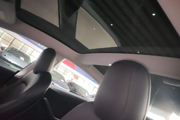 Used Tesla Model 3 2020 Standard Range Rear-Wheel Drive Upgraded Version Headliner