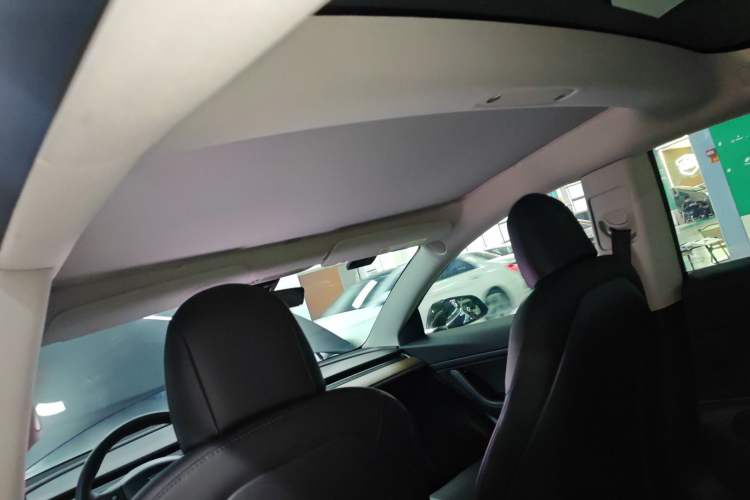 Used Tesla Model 3 2020 Standard Range Rear-Wheel Drive Upgraded Version Headliner