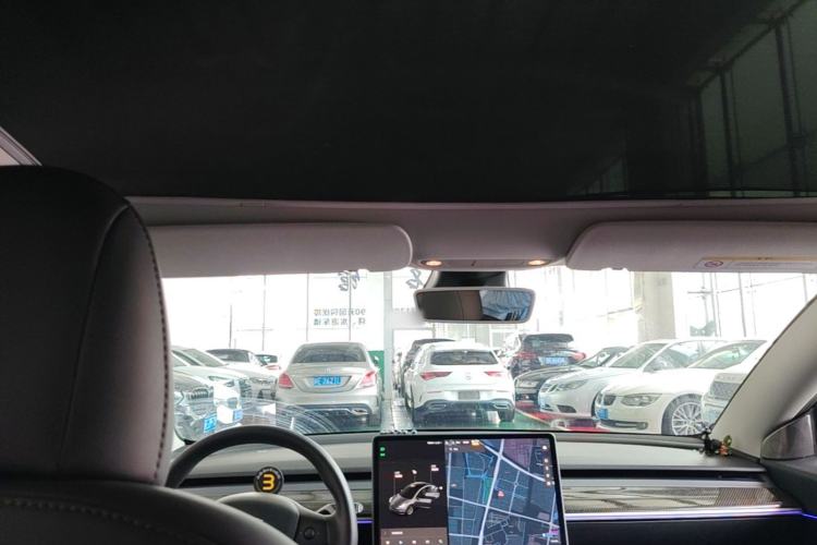 Used Tesla Model 3 2020 Revised Version Standard Range Rear-Wheel Drive – Upgraded Edition Headliner