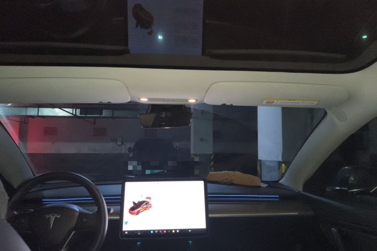 Used Tesla Model 3 2020 Revised Version Standard Range Rear-Wheel Drive – Upgraded Edition Headliner