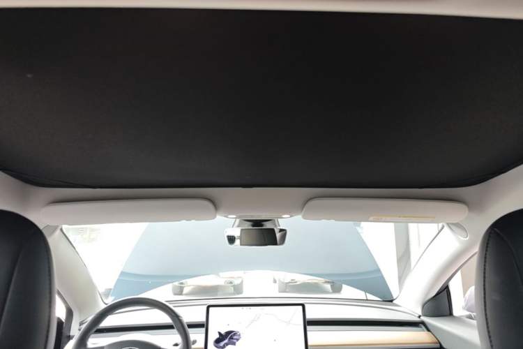 Used Tesla Model 3 2020 Standard Range Rear-Wheel Drive Upgraded Version Headliner