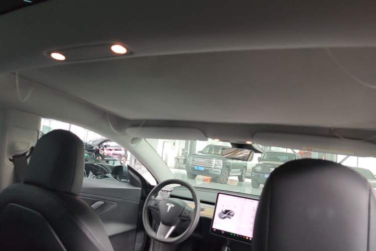 Used Tesla Model 3 2020 Standard Range Rear-Wheel Drive Upgraded Version Headliner