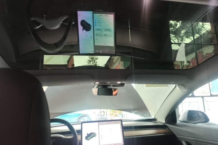 Used Tesla Model 3 2020 Standard Range Rear-Wheel Drive Upgraded Version Headliner