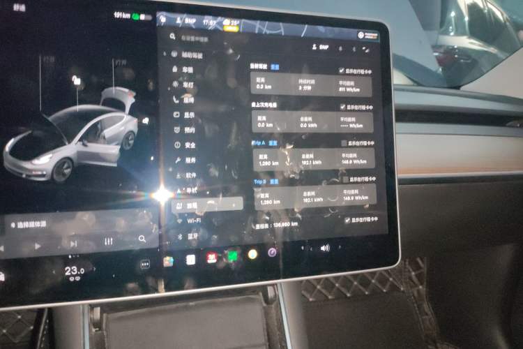 Used Tesla Model 3 2020 Standard Range Rear-Wheel Drive Upgraded Version Instrument Cluster