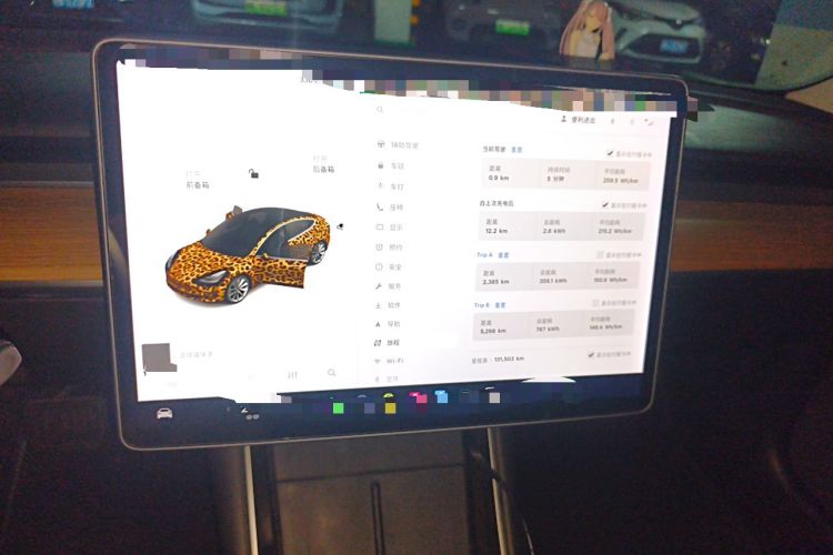 Used Tesla Model 3 2020 Refreshed Version Long-Range Rear-Wheel Drive Instrument Cluster