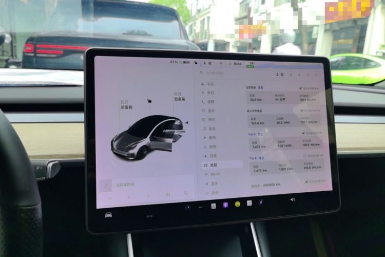Used Tesla Model 3 2020 Standard Range Rear-Wheel Drive Upgraded Version Instrument Cluster