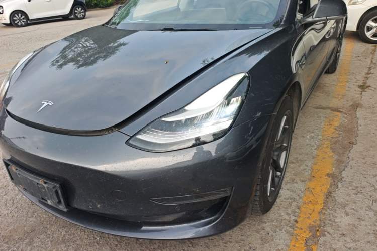 Used Tesla Model 3 2020 Long-Range Rear-Wheel-Drive Version Left Front Headlight