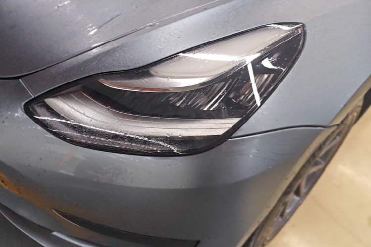 Used Tesla Model 3 2020 Revised Version Standard Range Rear-Wheel Drive – Upgraded Edition Left Front Headlight