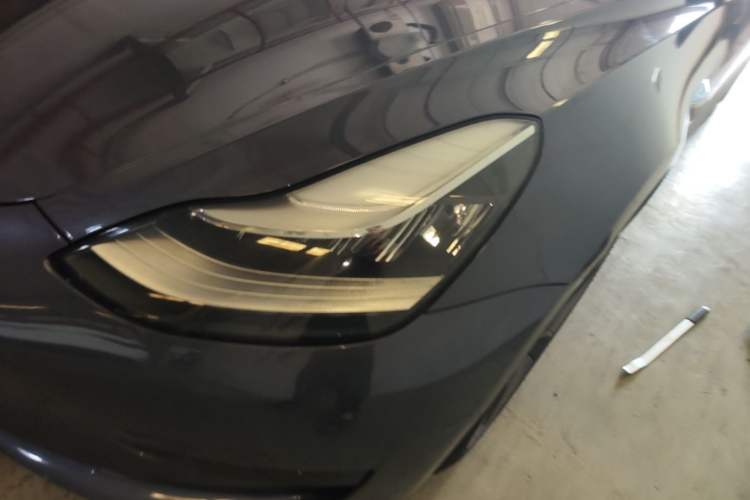 Used Tesla Model 3 2020 Revised Version Standard Range Rear-Wheel Drive – Upgraded Edition Left Front Headlight