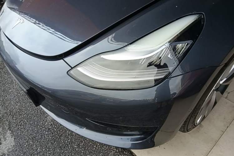 Used Tesla Model 3 2020 Revised Version Standard Range Rear-Wheel Drive – Upgraded Edition Left Front Headlight